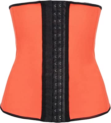 Orange Latex Waist Trainer