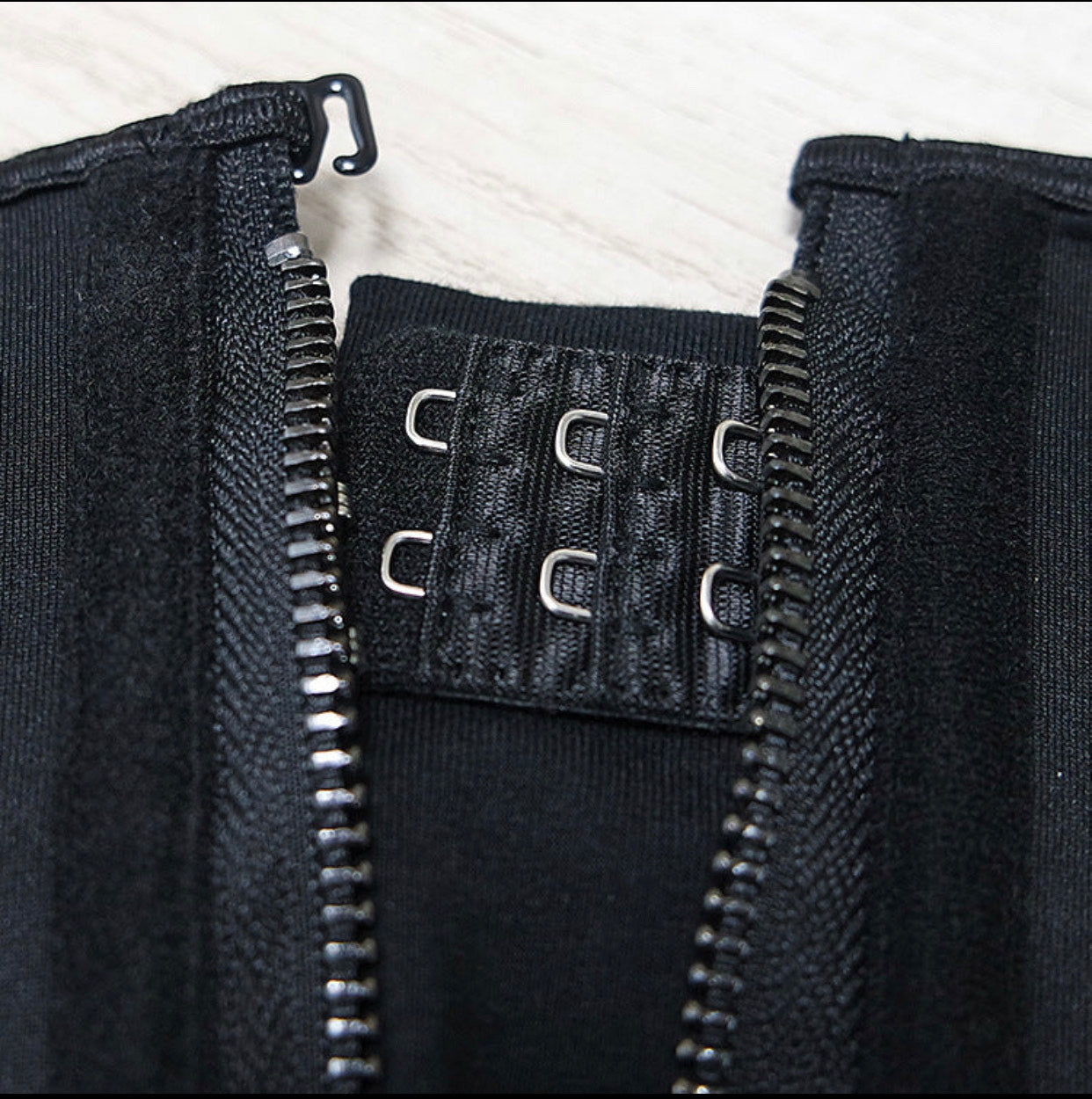 Latex Zipper waist trainer
