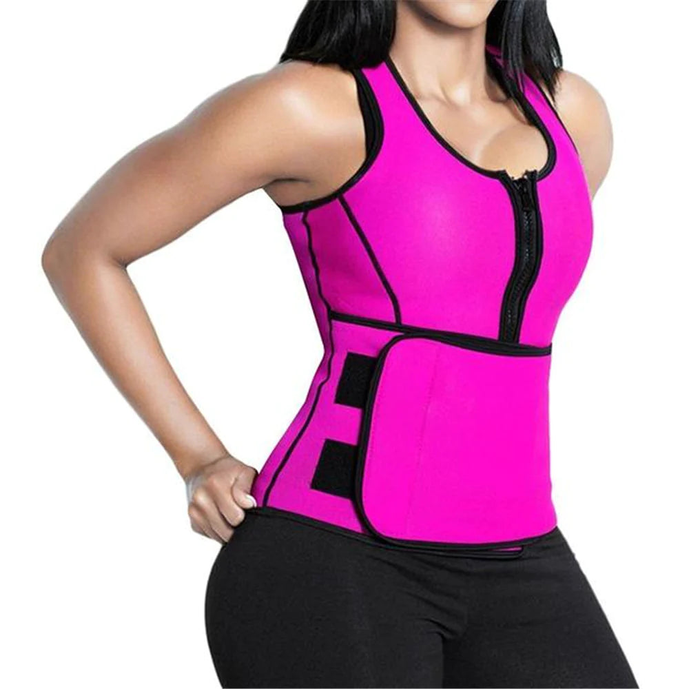 Hot Pink Sauna Vest Trainer
