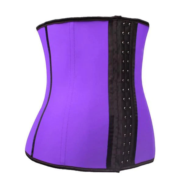 Purple Latex Waist Trainer
